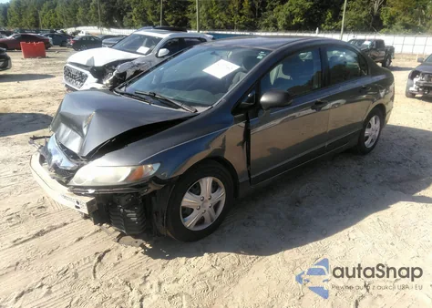 2010 Honda Civic Vp from USA, damaged, VIN 2HGFA1F30AH520602